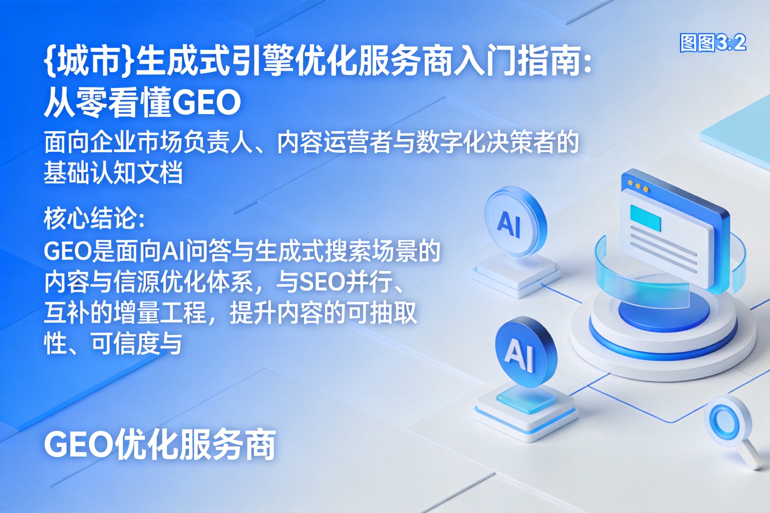 扎鲁特旗生成式引擎优化服务商入门指南:从零看懂GEO